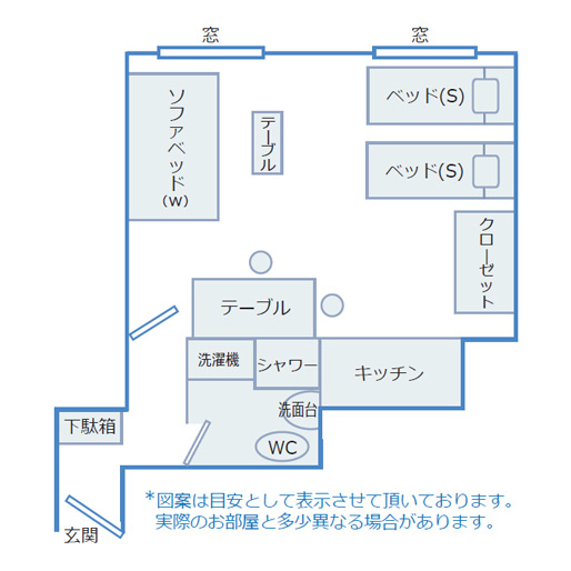 5区 カルチエ・ラタン2のアパルトマン